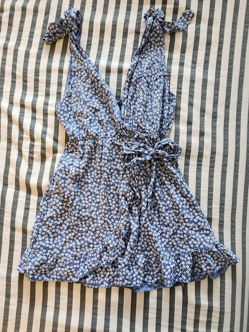 Blue Floral Sundress